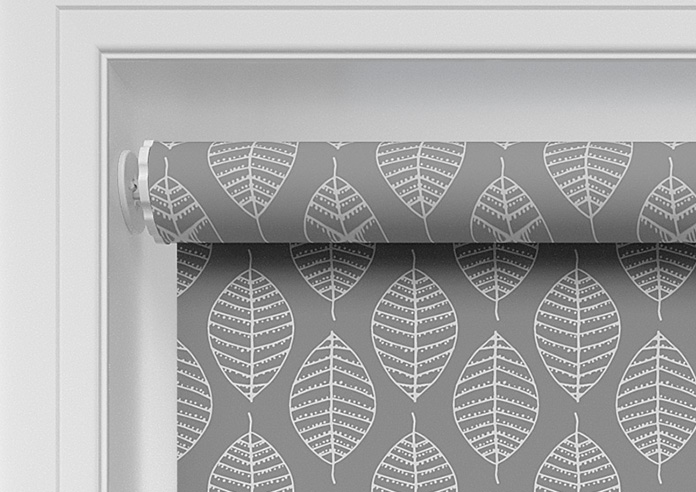 Beech Leaf (Blackout), Carbon - Twist&Fit Roller Blind - Image 10